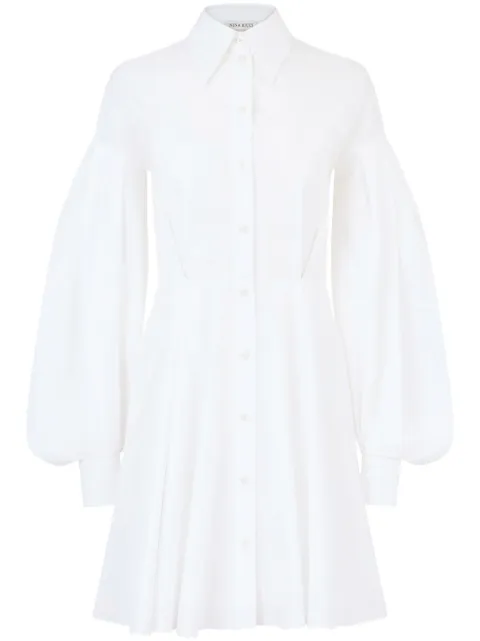 Nina Ricci puff sleeves minidress 25PCRO027CO1077U1000 - 0