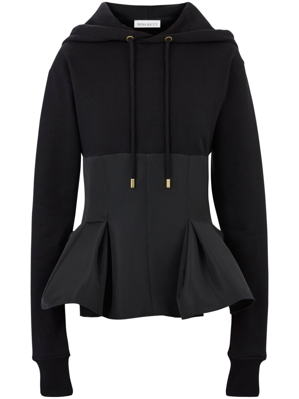 peplum hoodie