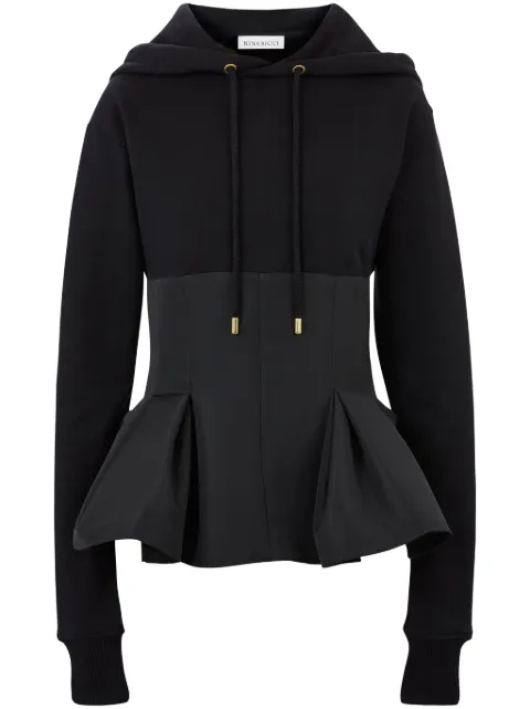 Nina Ricci peplum hoodie Women