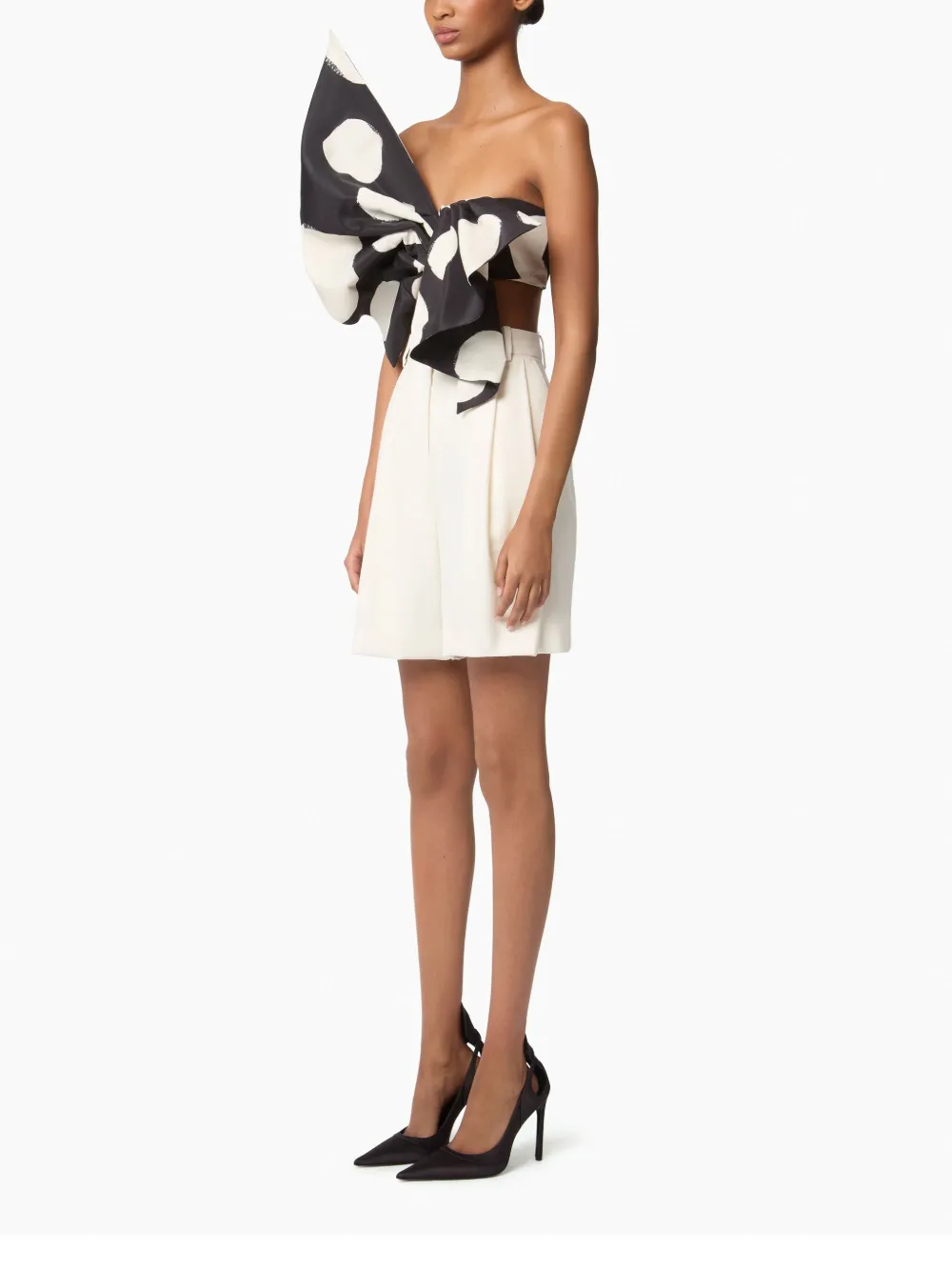 Nina Ricci Giant Bow top Zwart