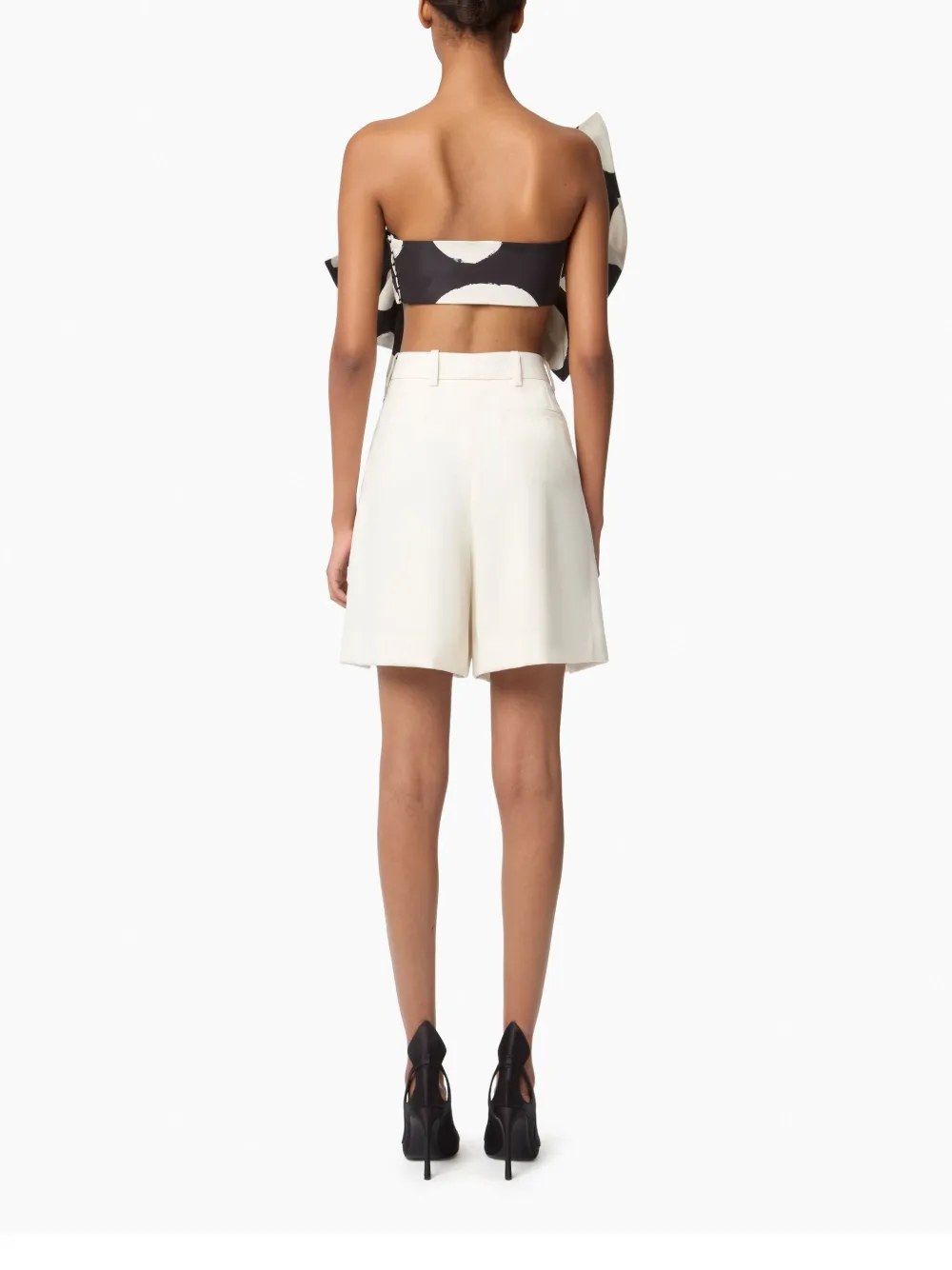 Nina Ricci Giant Bow top Zwart