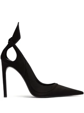 Nina Ricci Satin Pumps | Black | FARFETCH CA