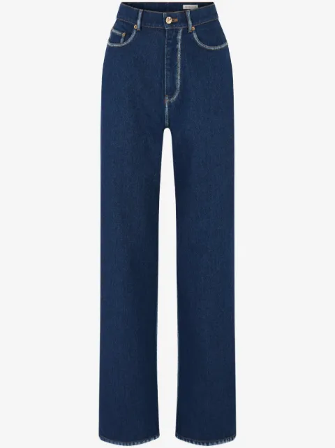 Nina Ricci jean à coupe droite