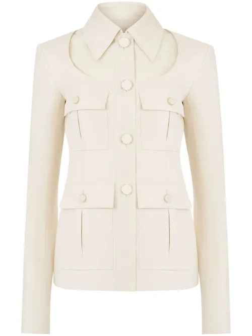 Nina Ricci veste Saharienne - Blanc - Nina Ricci - Modalova