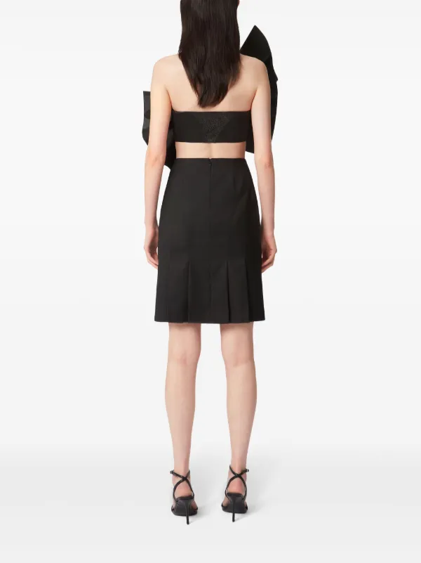 Tシャツ・カットソー NINA RICCI FLOWING TOP WITH BOW Nina Ricci Giant Bow Top | Black | FARFETCH