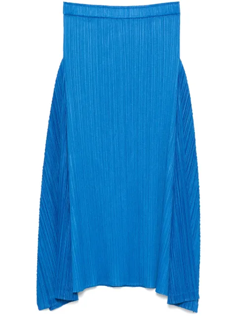 Pleats Please Issey Miyake Thicker Bottoms 2 midi skirt