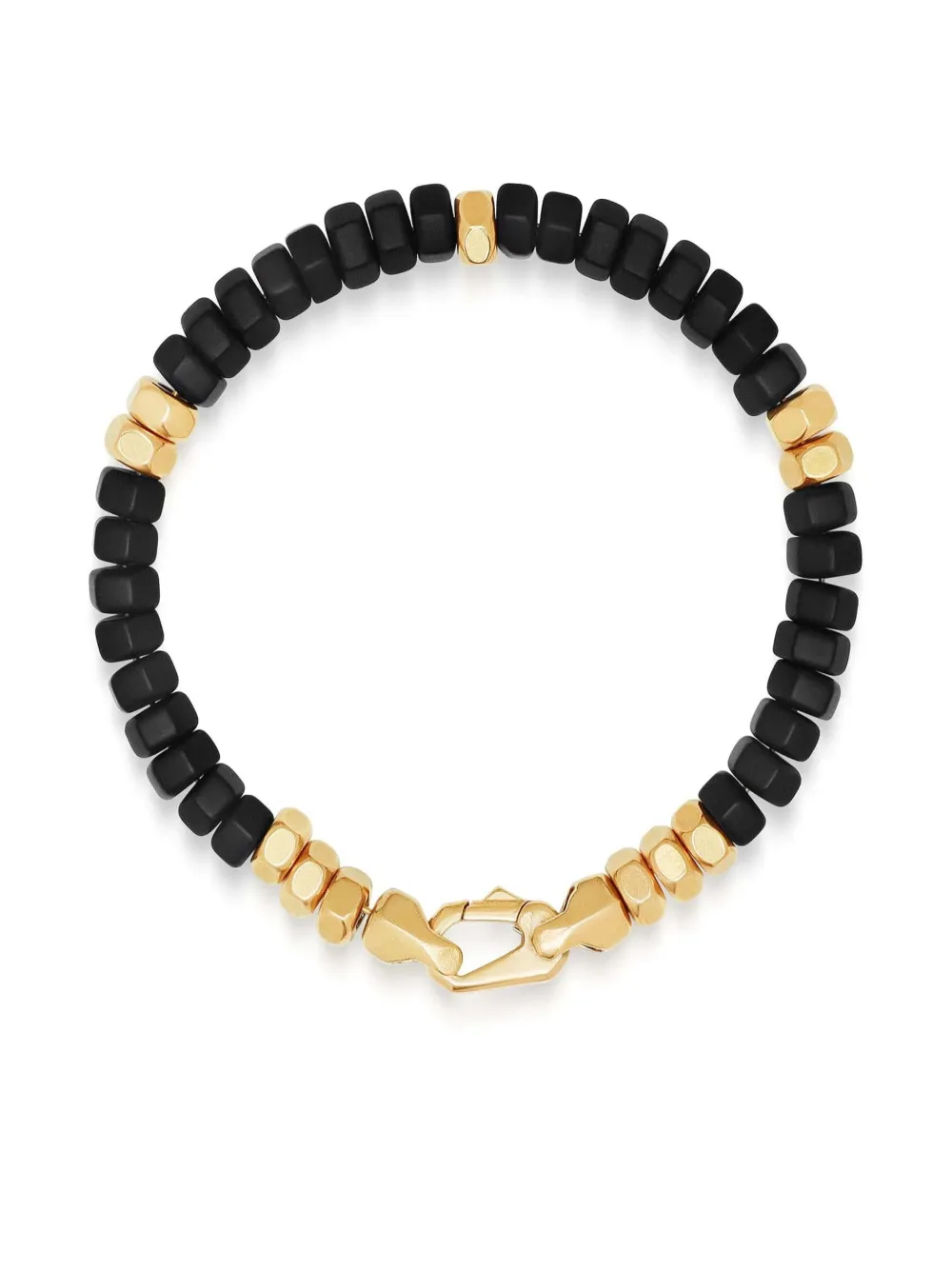 Nialaya Jewelry Bead-detailing Bracelet In Black