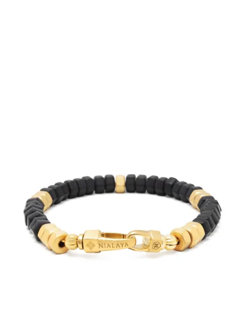 Nialaya Jewelry bead-detailing bracelet