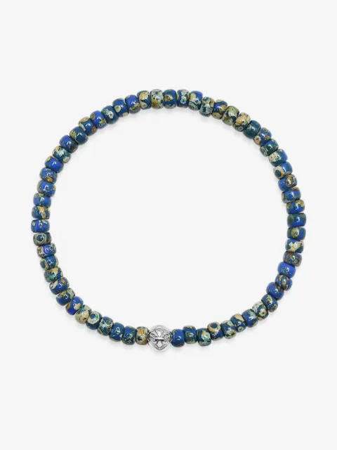 Nialaya Jewelry beaded glass bracelet