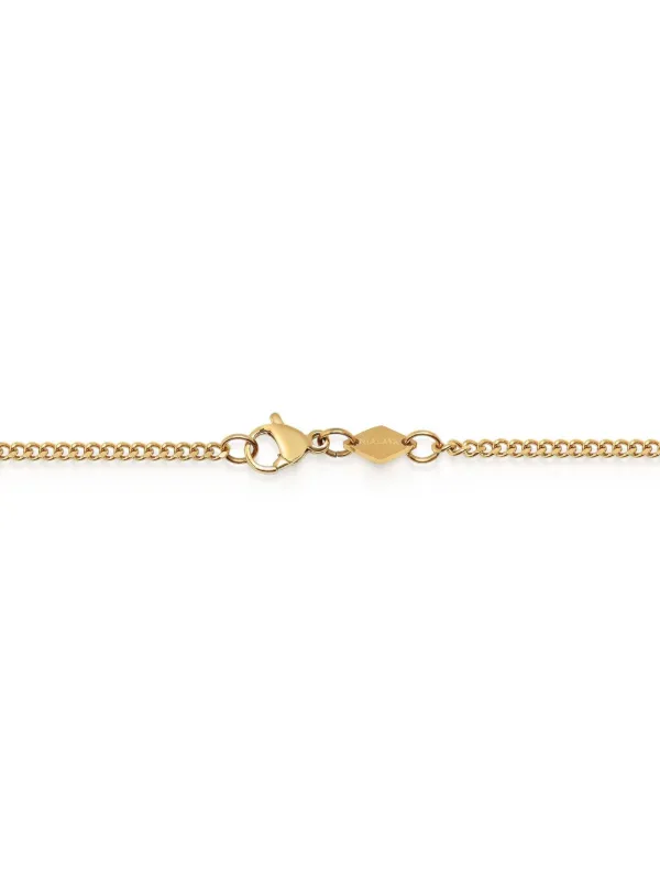 Nialaya Jewelry Hamsa ハンドネックレス | ゴールドトーン