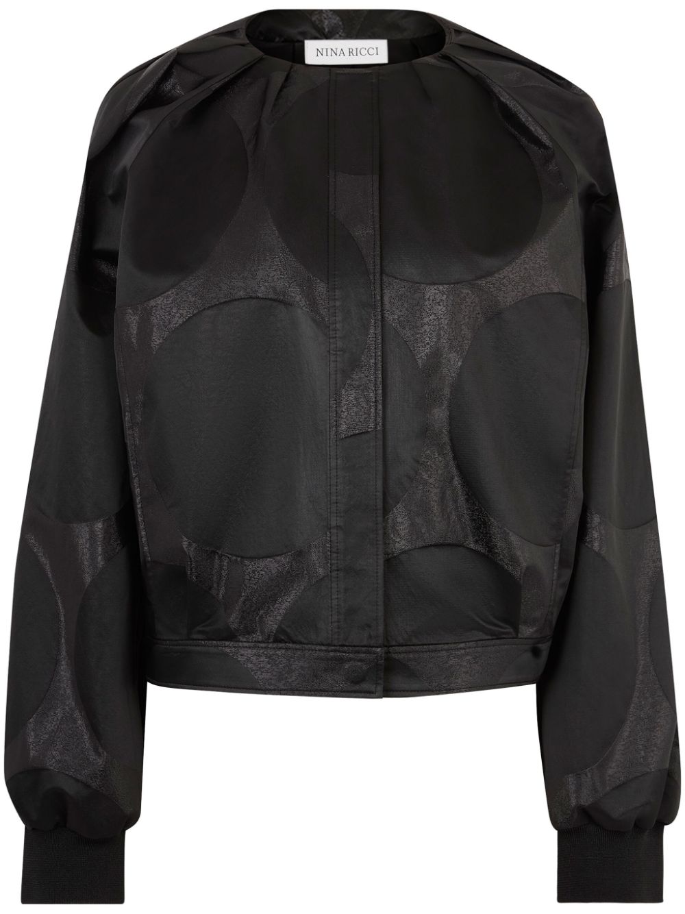 lurex bomber jacket