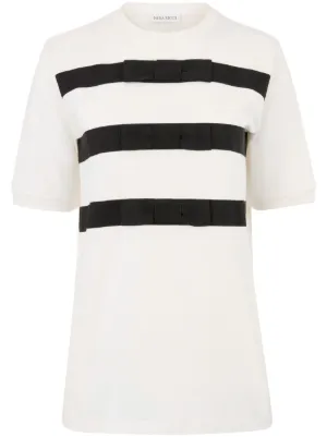 【NINA RICCI】フロックディテール ジャージー Tシャツ Nina Ricci T-Shirts & Jersey Shirts for Women - Shop on FARFETCH