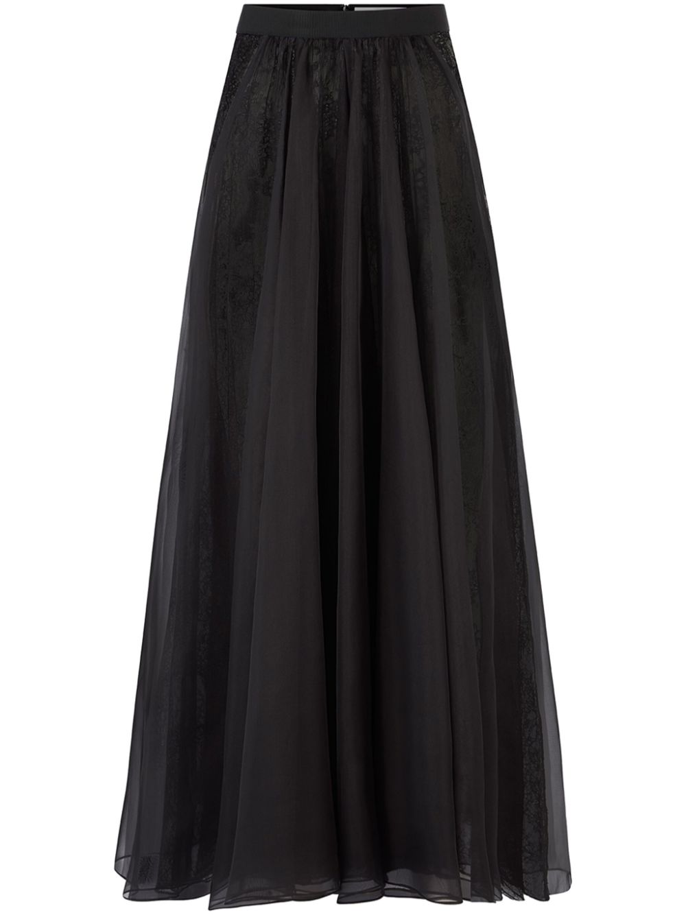 organza maxi skirt