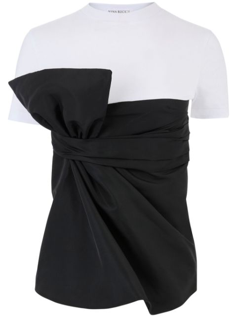 Nina Ricci wraparound-bow T-shirt Women