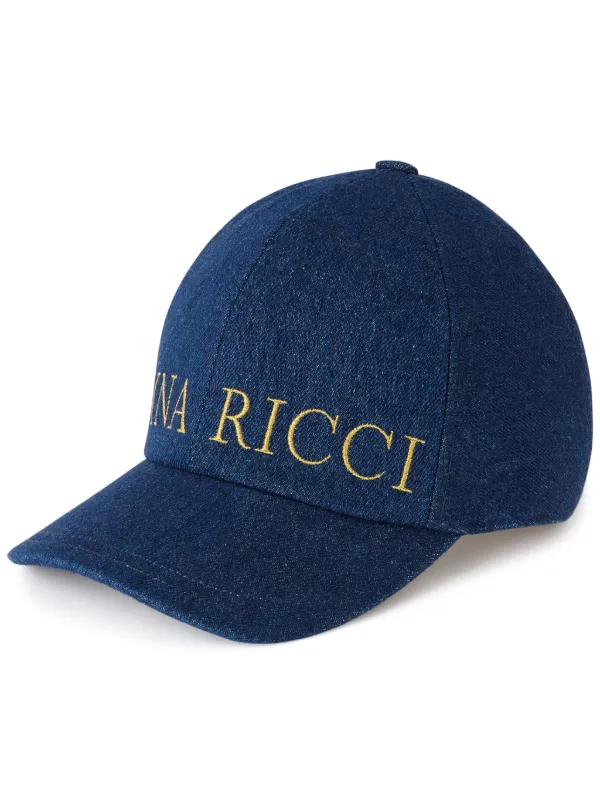 Nina Ricci ロゴ キャップ | ブルー | FARFETCH JP