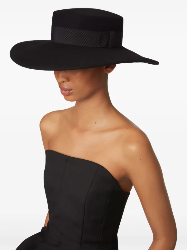 ハット NINA RICCI Woman Hat Black 25PAA0123FEL025 U9000 NINA RICCI: Hat woman - Black | Nina Ricci hat