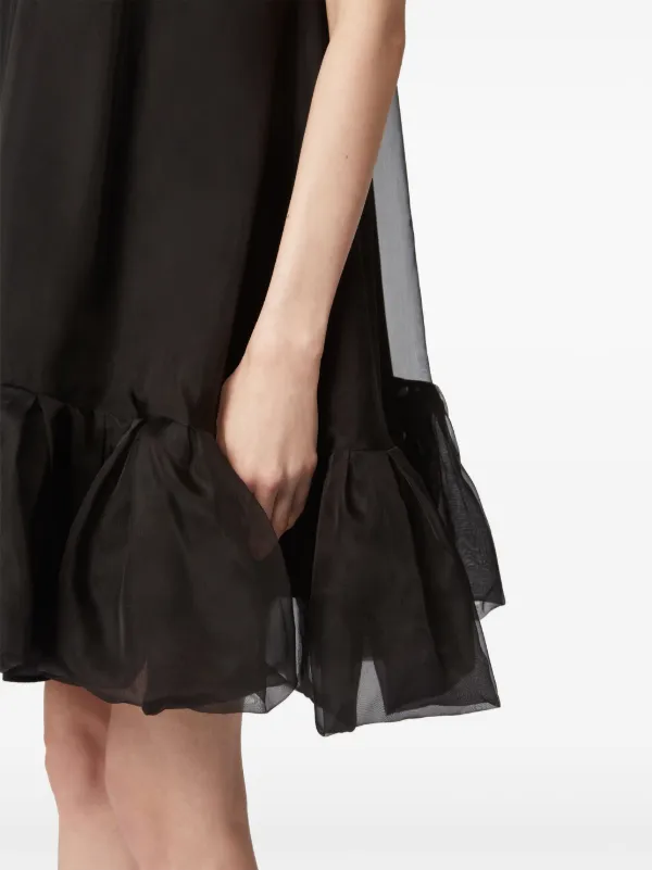 Nina Ricci ホルターネック ミニドレス | ブラック | FARFETCH JP