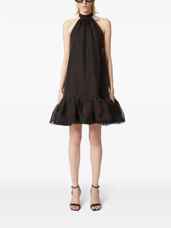 Nina Ricci ホルターネック ミニドレス | ブラック | FARFETCH JP Nina Ricci ホルターネック ミニドレス | ブラック | FARFETCH JP