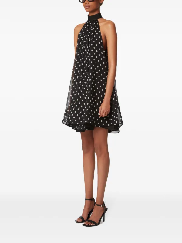 Nina Ricci ホルターネック ミニドレス | ブラック | FARFETCH JP