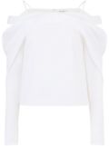 Nina Ricci off-shoulder blouse - White