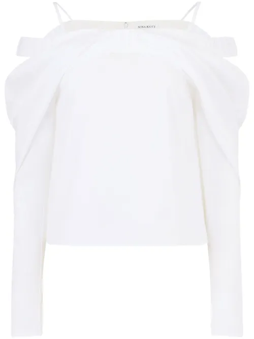 Blouse à épaules dénudées - Nina Ricci - Modalova