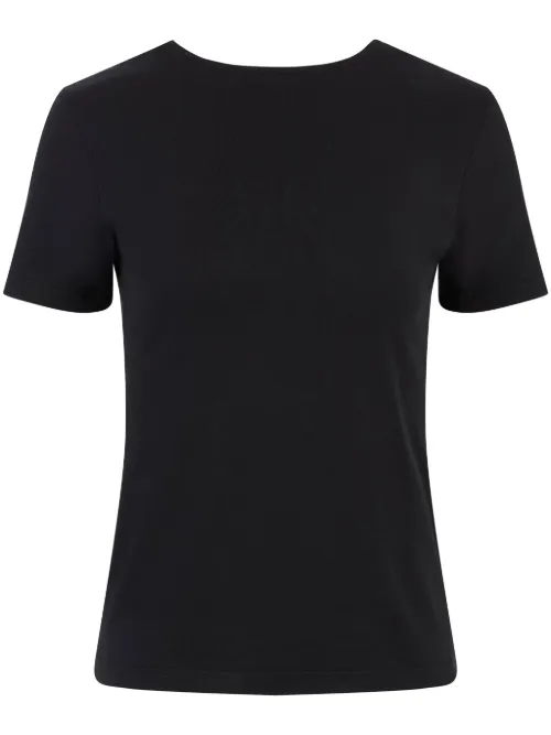 T-shirt drapé à col plongeant - Nina Ricci - Modalova