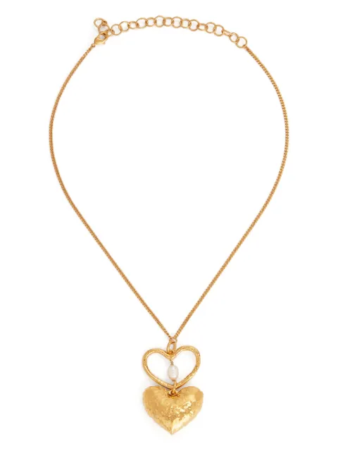 Nina Ricci Double Heart necklace