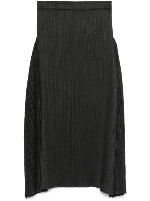 Pleats Please Issey Miyake Thicker Bottoms 2 midi skirt
