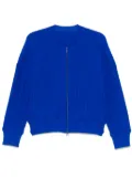 Pleats Please Issey Miyake Crepe Knit jacket - Blue