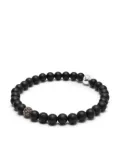 Nialaya Jewelry diamond onyx bracelet - Black