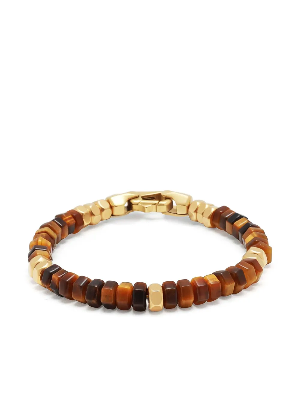 Nialaya Jewelry Tiger Eye Bracelet In Brown