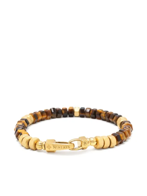 Nialaya Jewelry tiger eye bracelet