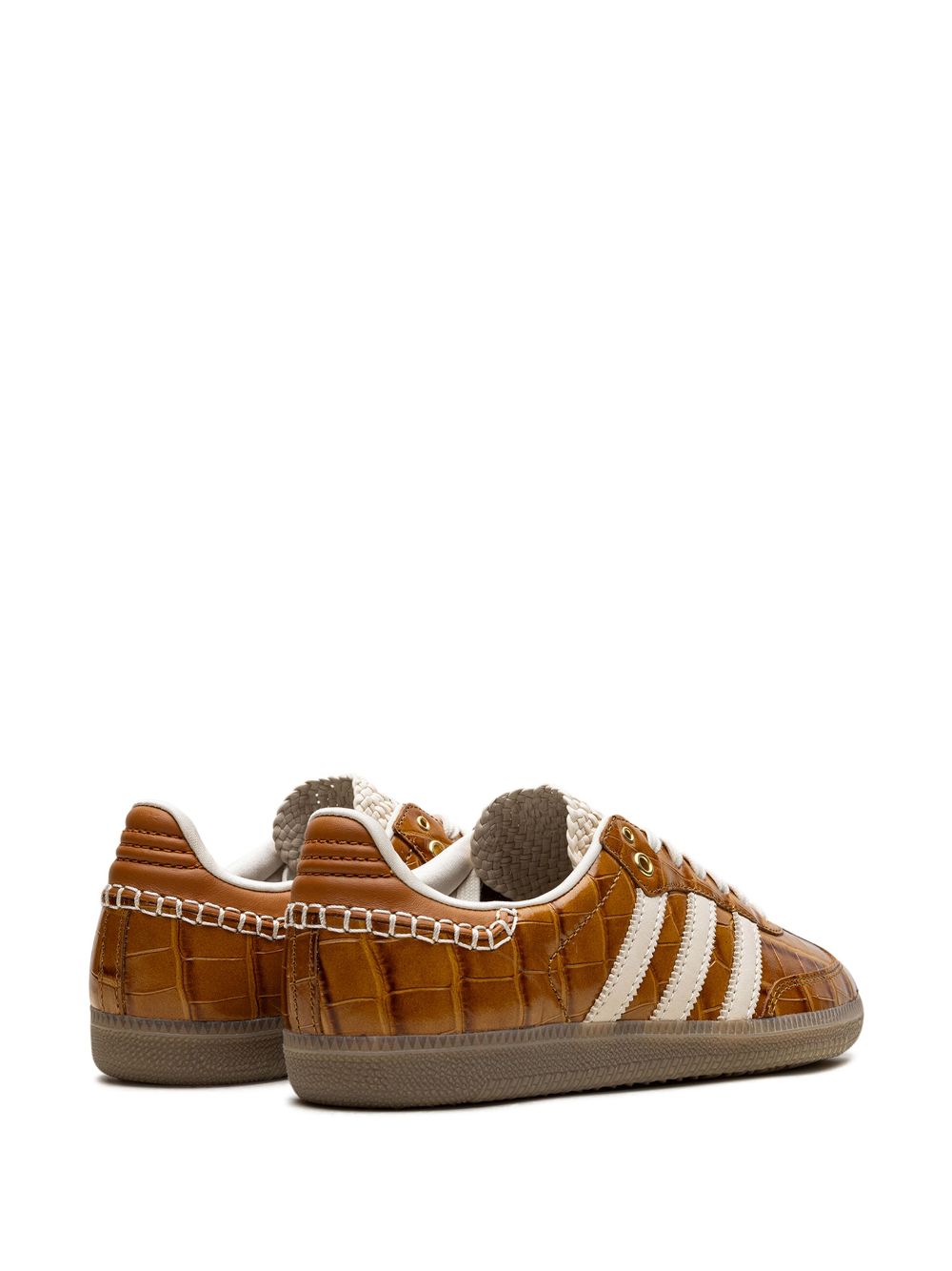 adidas x Wales Bonner Samba OG "Brown Croc" sneakers Bruin