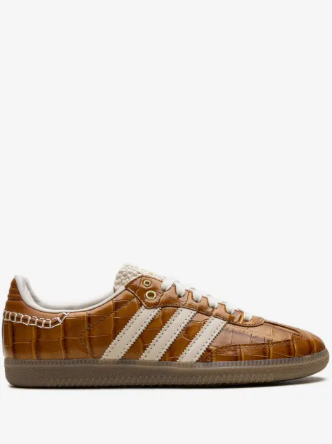 adidas x Wales Bonner Samba OG Brown Croc 运动鞋
