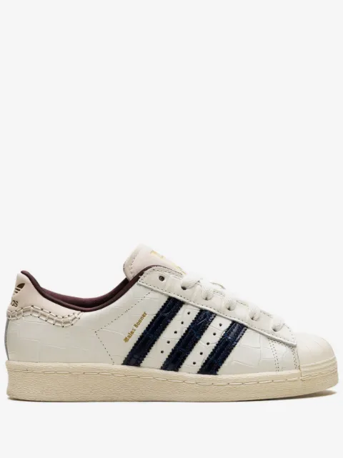adidas кроссовки Superstar White Croc из коллаборации с Wales Bonner
