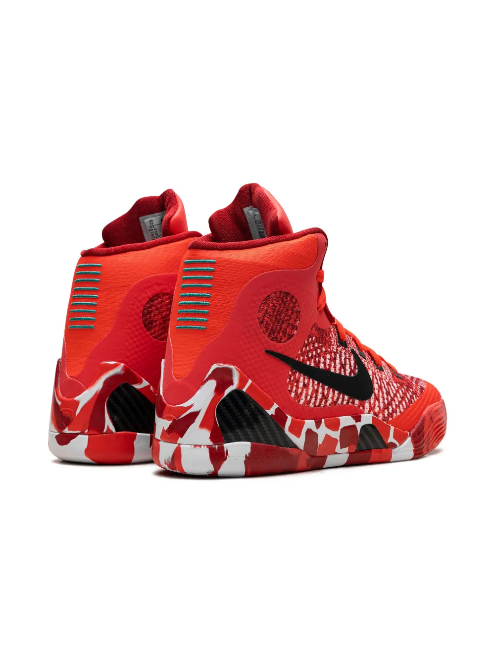 Nike Kids Kobe 9 Elite "Christmas" sneakers Orange