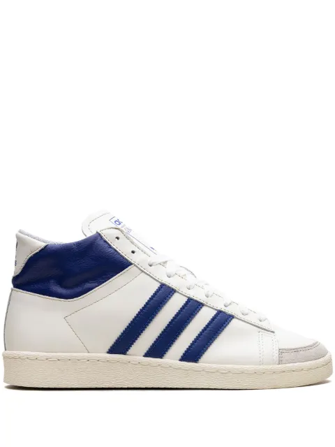 adidas Jabbar Hi "Off White/Collegiate Royal" sneakers