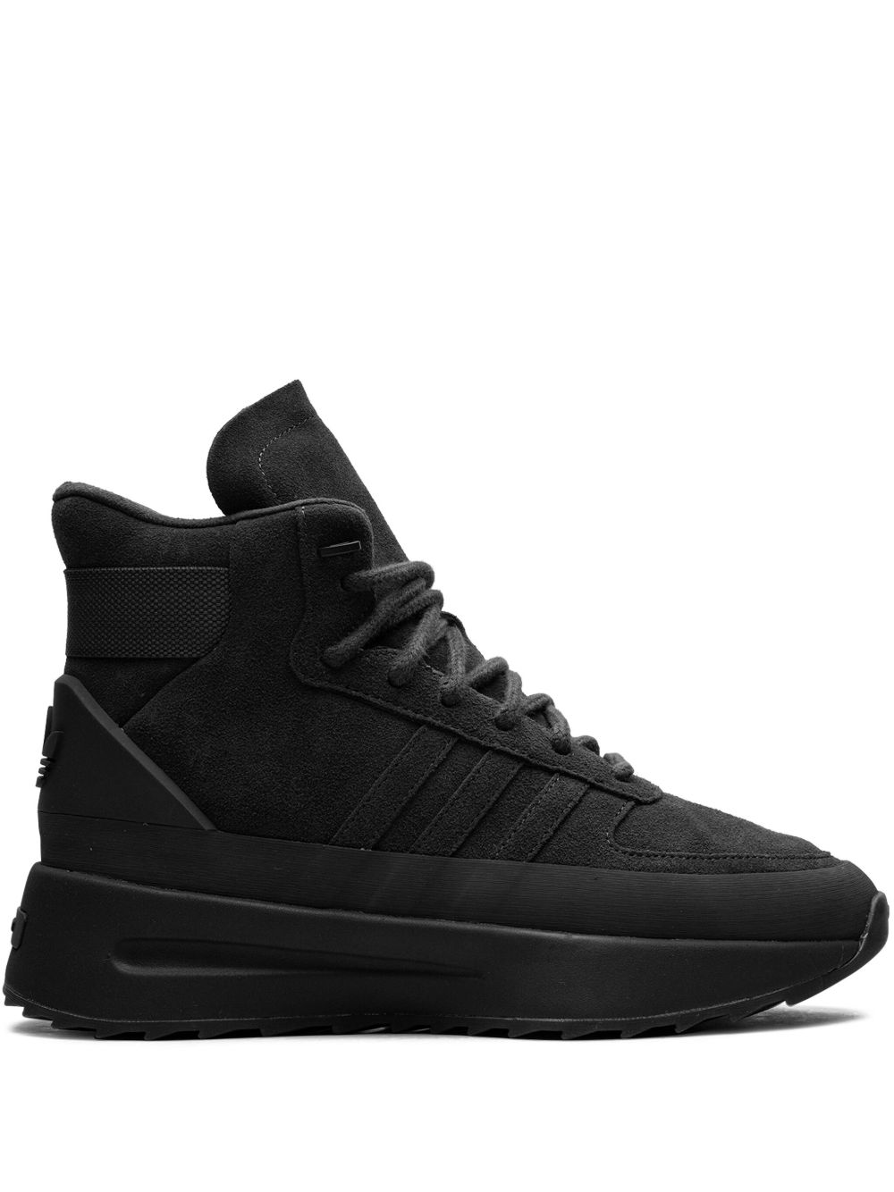 Fear Of God x Adidas Los Angeles Hikers " Athletics Carbon" sneakers Zwart