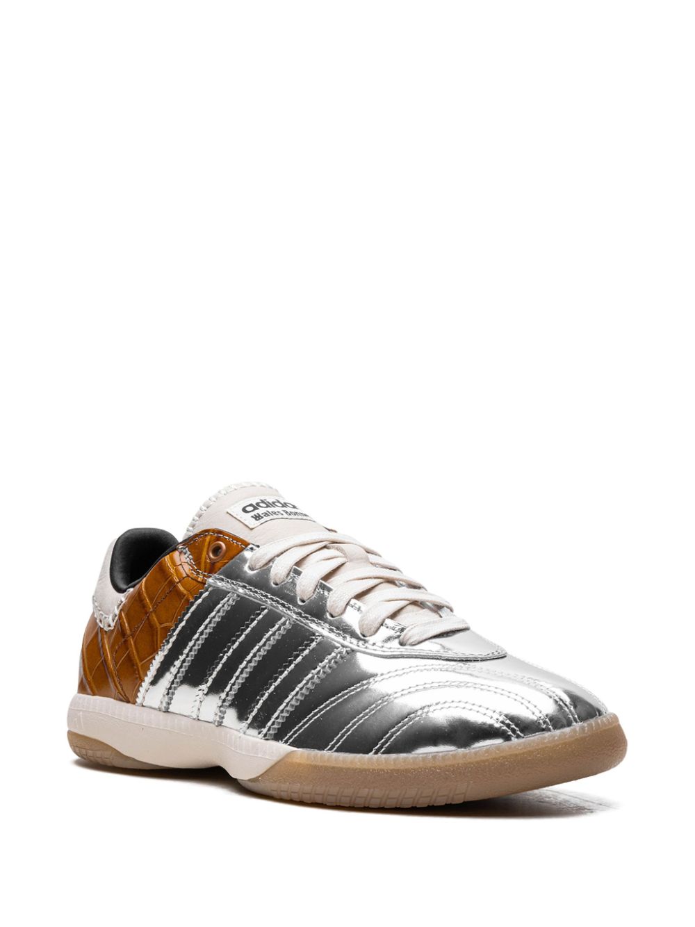 Image 2 of adidas Samba Millenium "Wales Bonner - Silver Metallic / Easy Yellow"