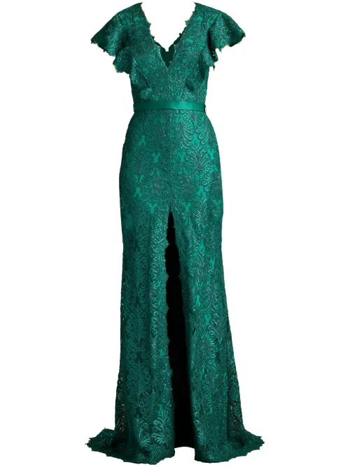 Robe longue à sequins - Tadashi Shoji - Modalova