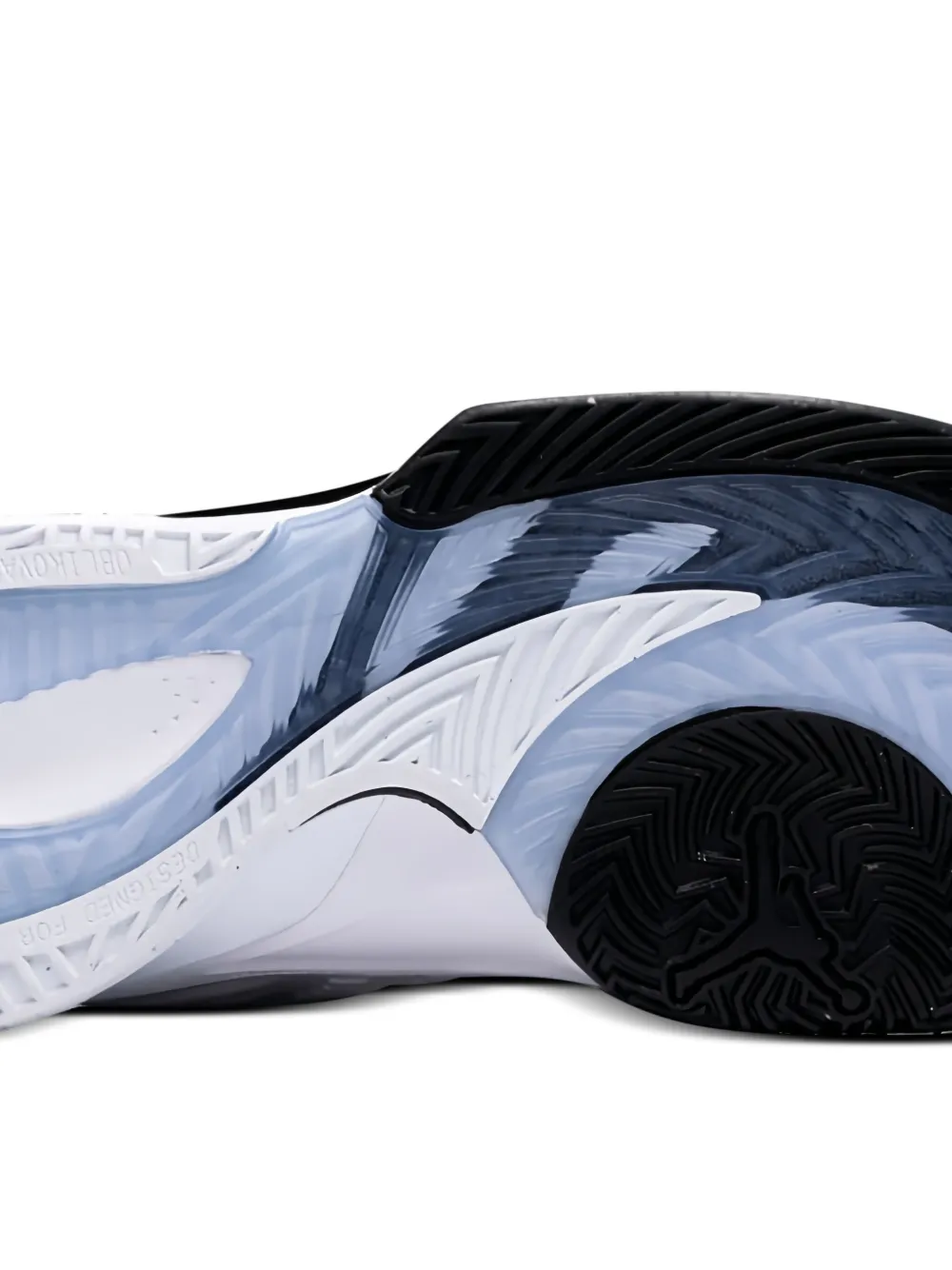 Jordan Luka 3 TB "White Black" sneakers Wit