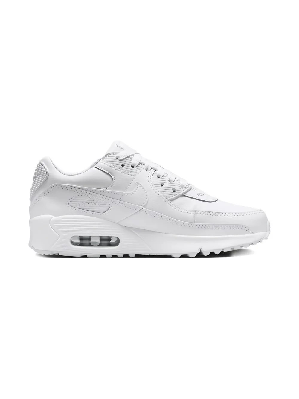 Nike Kids Air Max 90 "White Metallic Silver" sneakers Wit