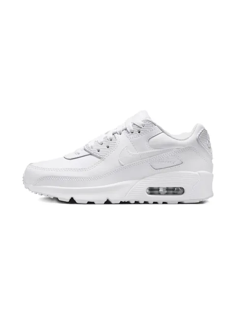 Nike Kids Air Max 90 "White/Metallic Silver" sneakers
