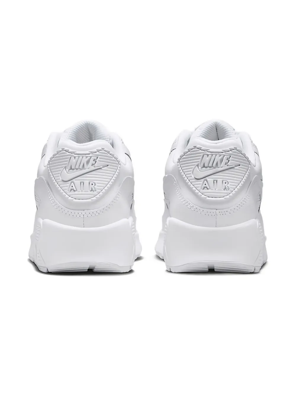 Nike Kids Air Max 90 "White Metallic Silver" sneakers Wit