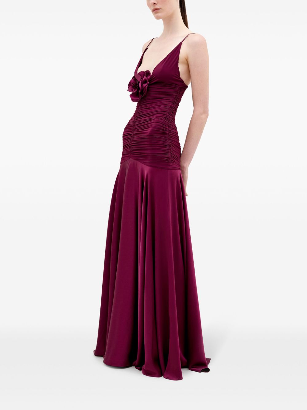 Silvia Tcherassi Sana maxi-dress - Rood