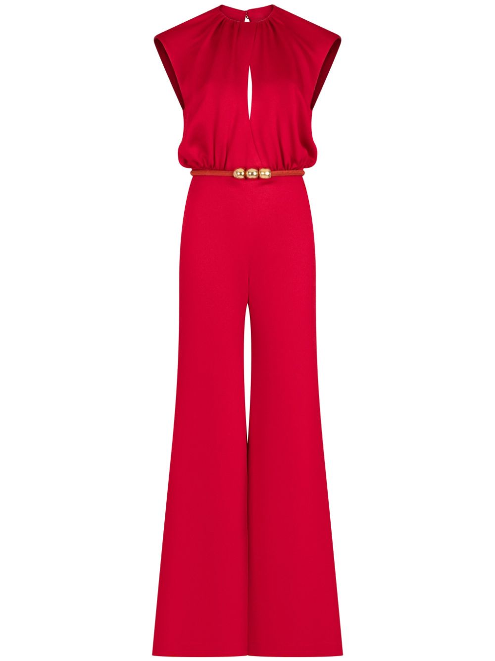 Silvia Tcherassi Noel Jumpsuit Red FARFETCH UK