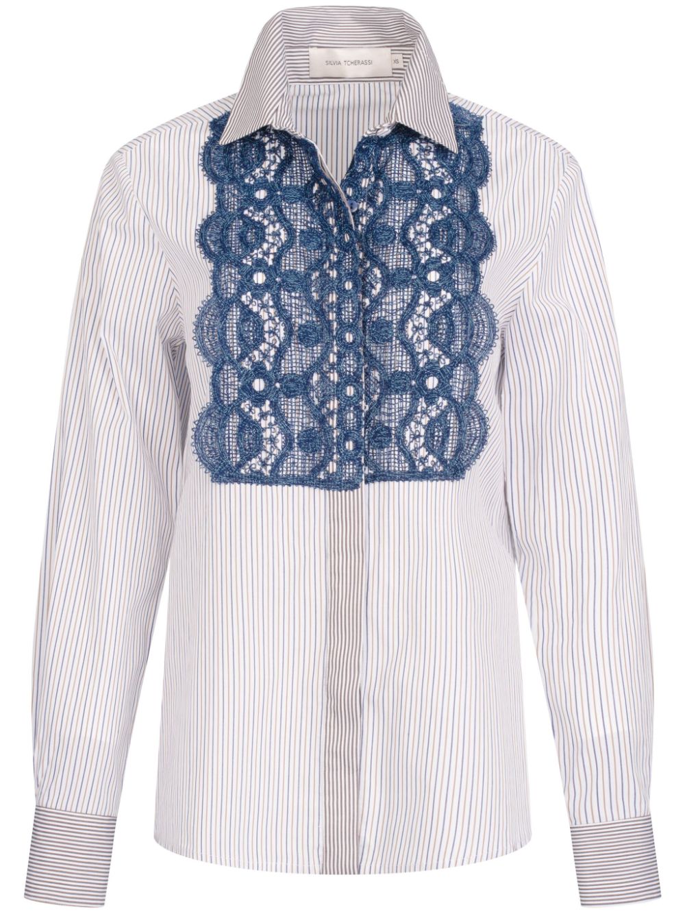 Silvia Tcherassi Naroa shirt - Blue