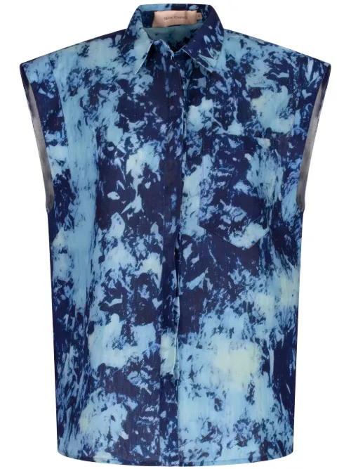 Silvia Tcherassi blouse Rina - Bleu - Silvia Tcherassi - Modalova