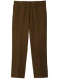 Burberry cotton trousers - Brown