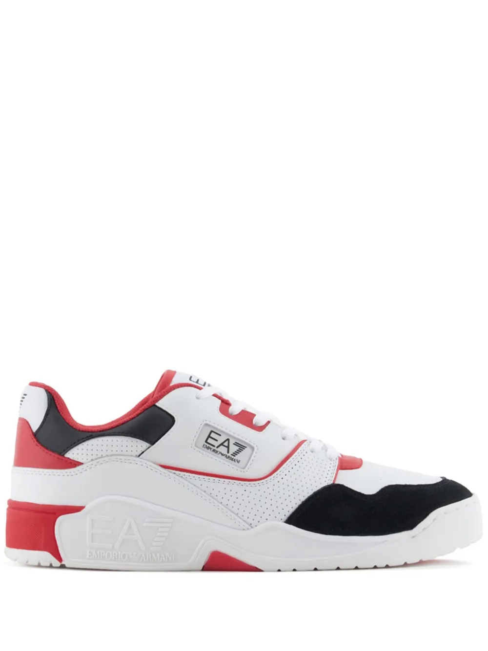 Ea7 Emporio Armani colour-block sneakers White